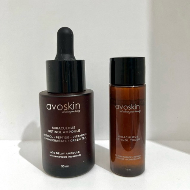 PRELOVED AVOSKIN MIRACULOUS RETINOL AMPOULE/TONER