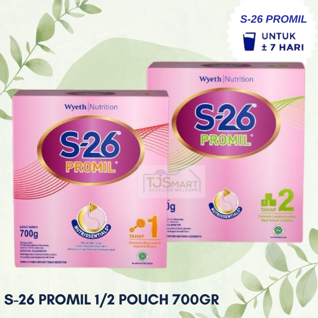 S-26 PROMIL POUCH TAHAP 1/2 700 GRAM