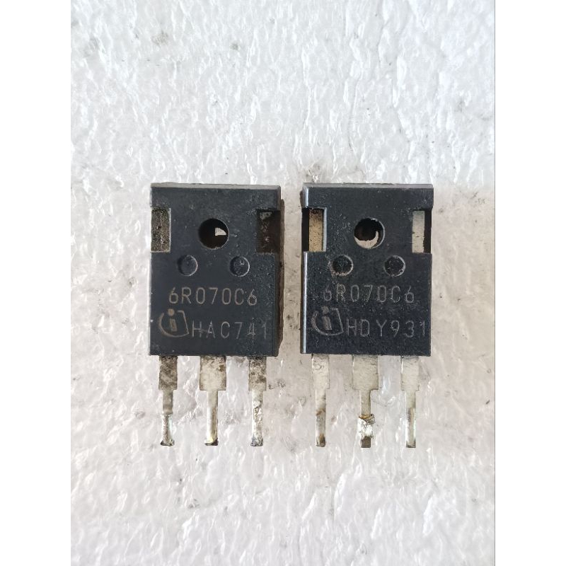 MOSFET 6R070C6 53A600V