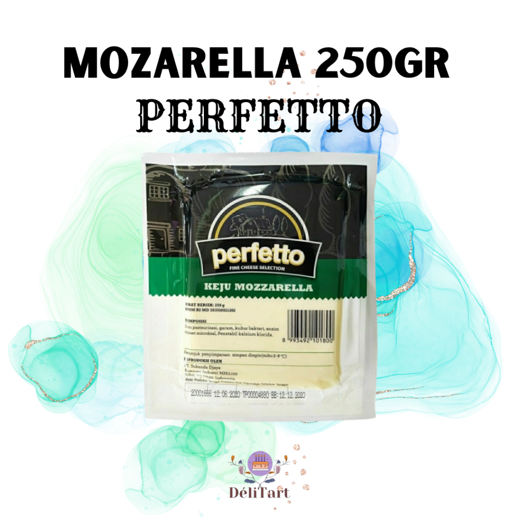 

PERFETTO Keju Mozzarella 250gr, Mozzarella Cheese