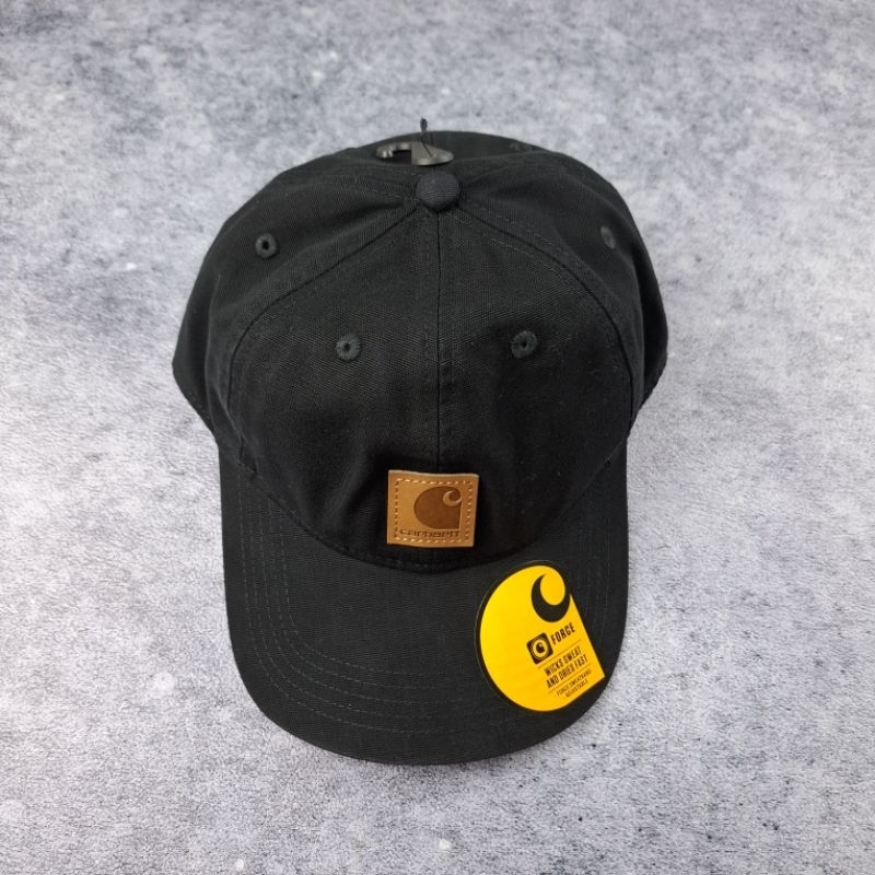 CARHARTT ODESSA CANVAS CAP BLACK