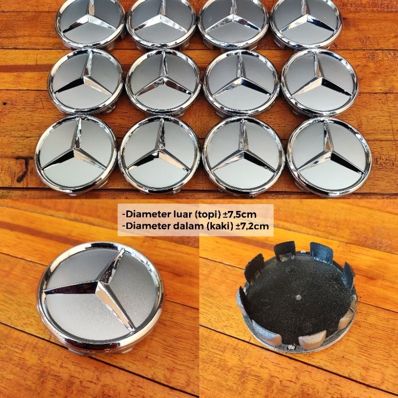 DOP VELG MOBIL MERSI MERCY MERCEDES BENZ TUTUP AS RODA MOBIL