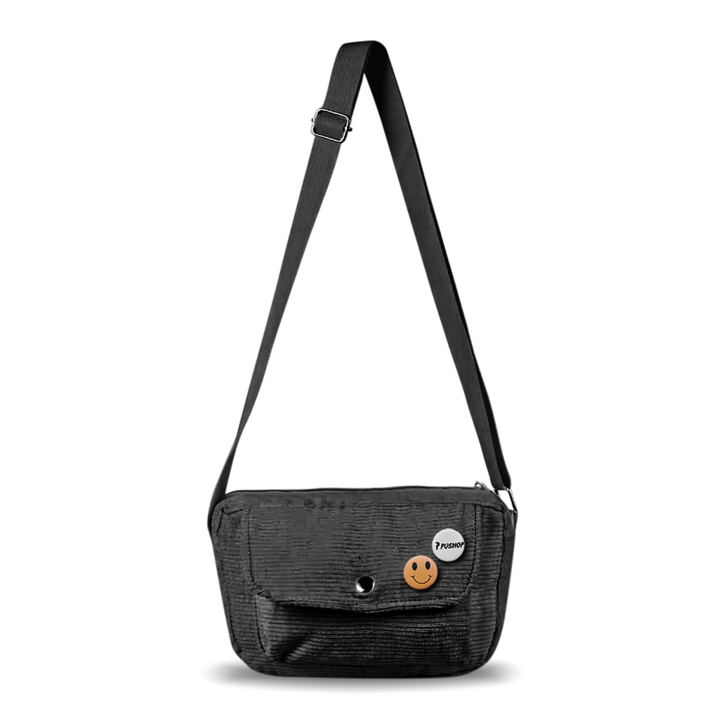 Tas Selempang Corduroy Moana Tas Slingbag Wanita Hotshop