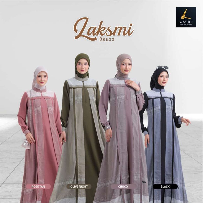Lubi Gamis Laksmi | Gamis Lubi Terbaru | Gamis Lubi Layer | Gamis Lubi Premium | Gamis Lubi Kekinian