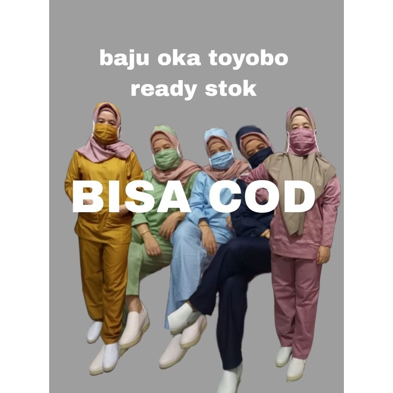 BAJU OKA BAHAN TOYOBO LENGAN PANJANG
