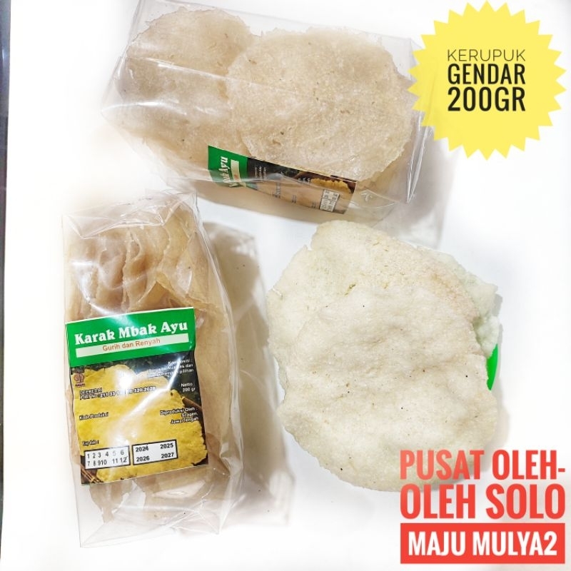 

Karak Mentah Ayu Bulat 200 Gram