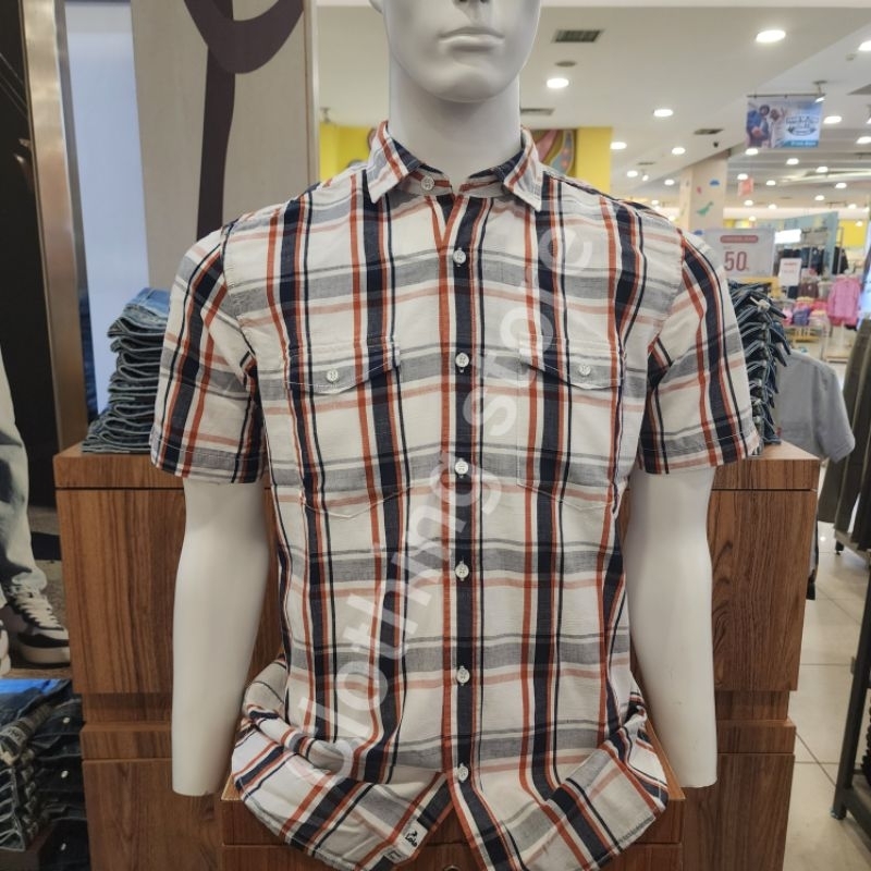 LOIS ORIGINAL kemeja pria lengan pendek KLS531