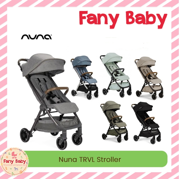 NUNA BABY STROLLER TRVL WITH RC + BAG / KERETA DORONG BAYI