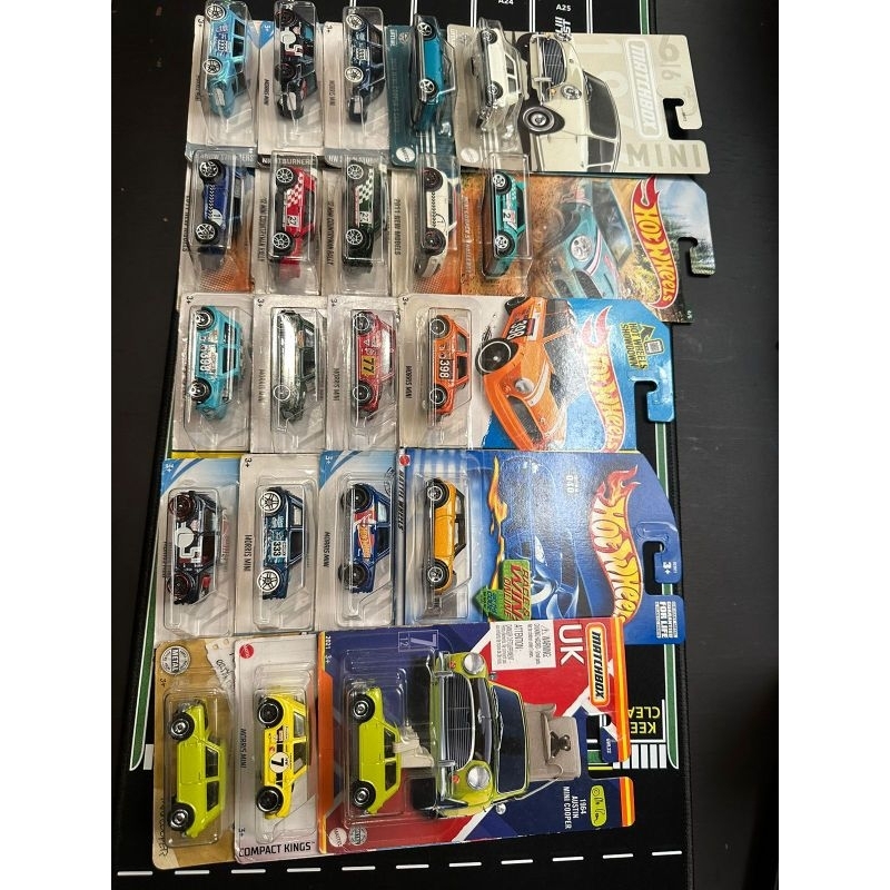 Hot wheels mini Morris & mini cooper series