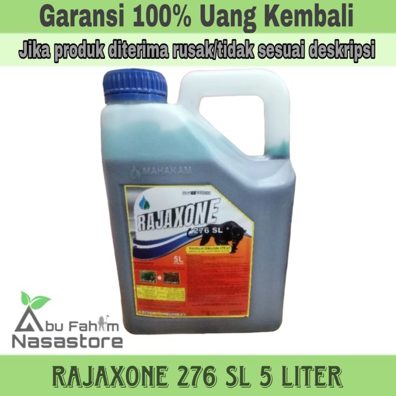 HERBISIDA KONTAK RAJAXONE 276 SL 5 LITER/PESTISIDA PEMBASMI RUMPUT