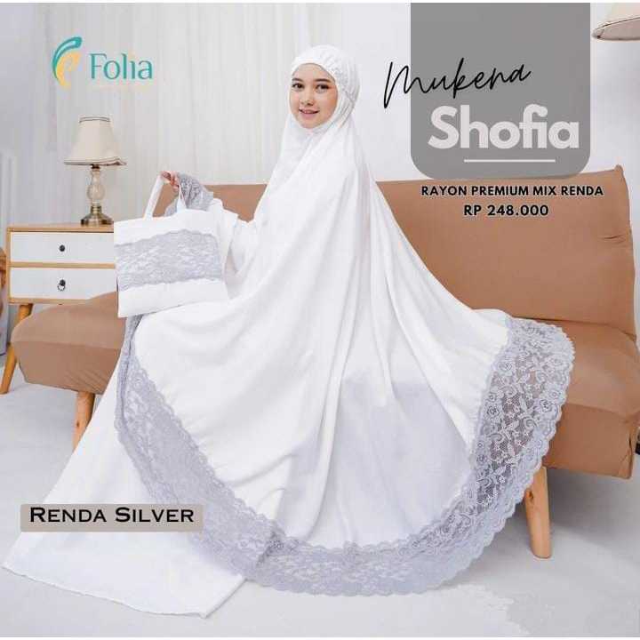 MUKENA DEWASA FOLIA BAHAN RAYON PREMIUM