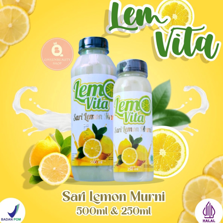 

ibSeller BPOM LEMOVITA Sari Lemon Murni Jus Lemon 1 Murni Jus Diet H42