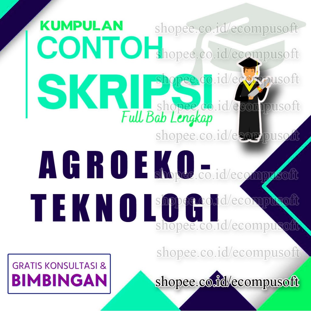 Contoh Skripsi Agroekoteknologi
