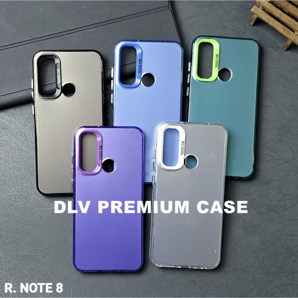 REDMI NOTE 8 CASE IMD HYBRID PLATE HOLOGRAM CASE SOCOOL REDMI NOTE 8