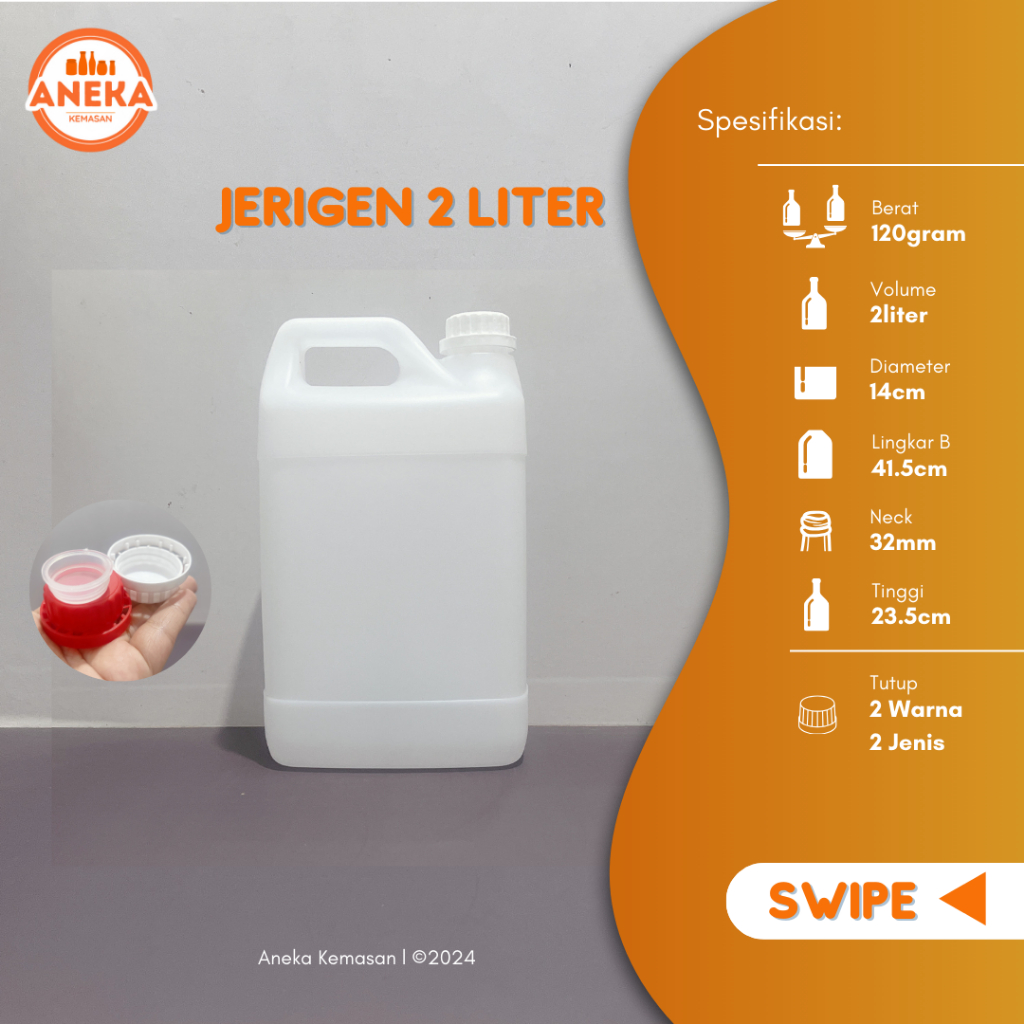 JERIGEN 2 LITER HDPE