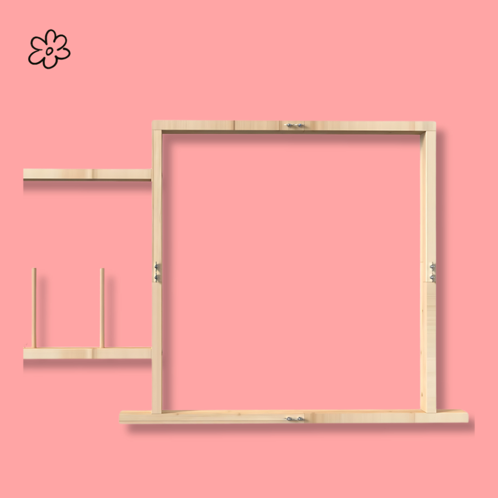 Durable Desktop Wood Rug Tufting Frame