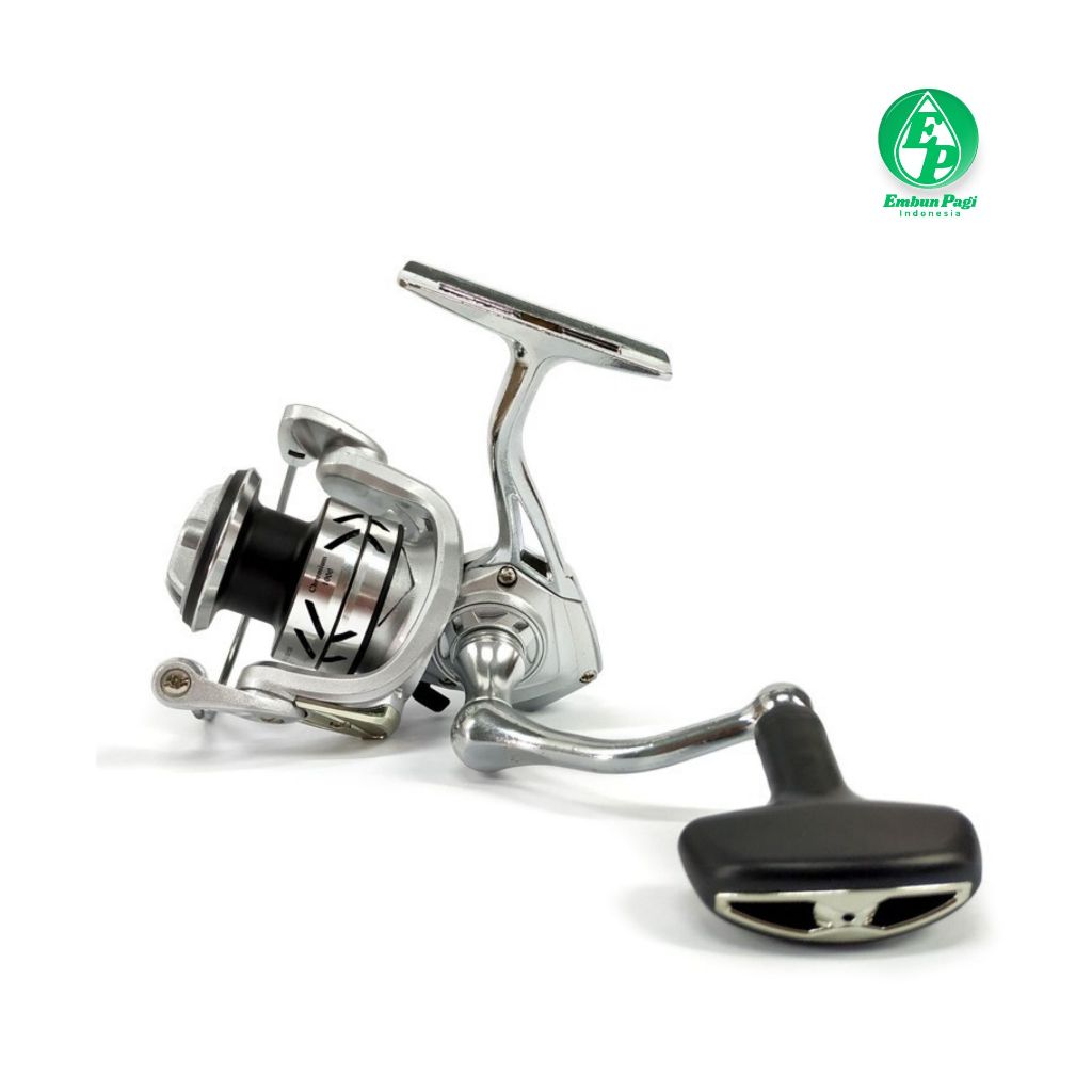 REEL ELITO CHROMIUM BODY METAL POWER HANDLE REEL IROLY CHROMIUM 1000