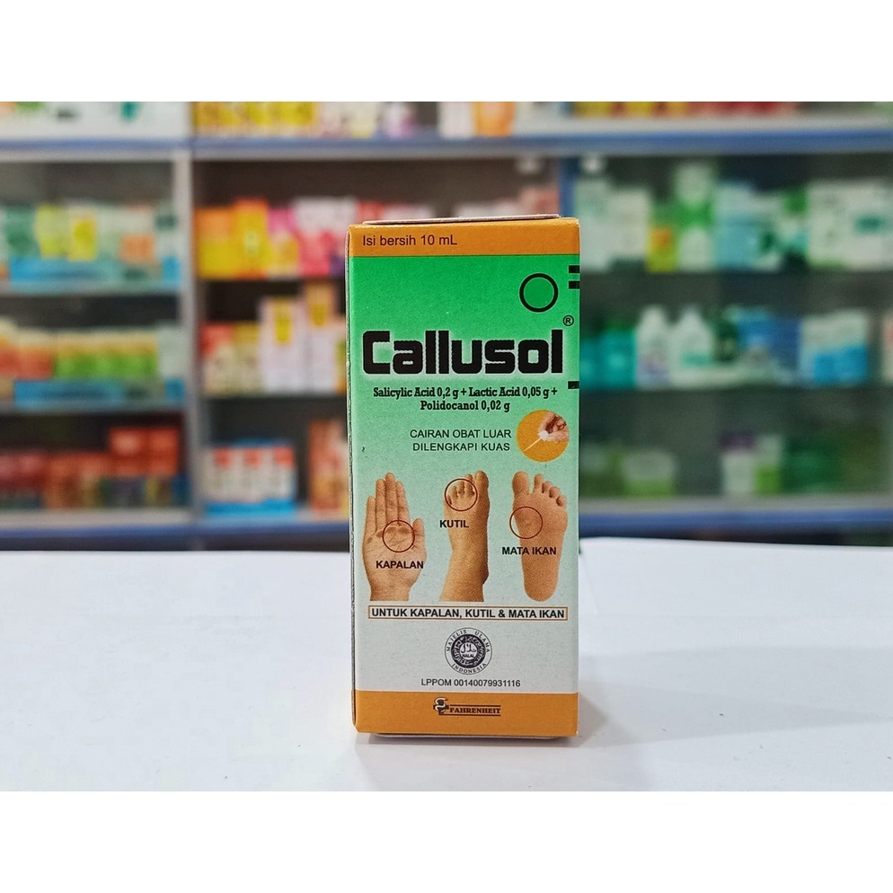 Callusol Calusol Obat Mata Ikan Kutil Kapalan Calusol Salep KODE Z8N3