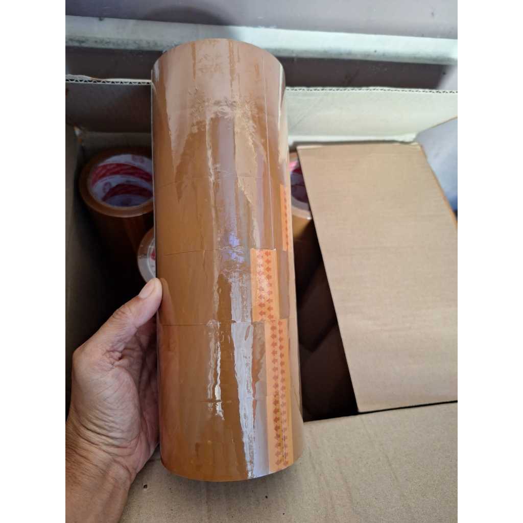 

Lakban Coklat 45mm 90 yard per karton 72 pcs