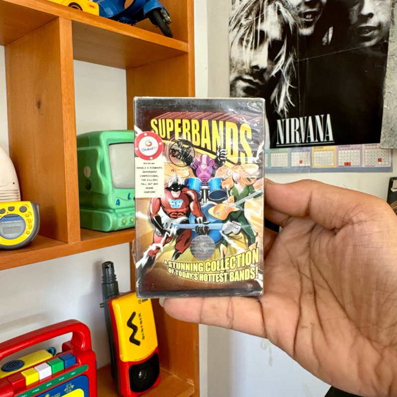 Kaset Pita / Tape / Walkman Segel NOS Superbands Global TV Original 100% Berfungsi / Tested Indonesi