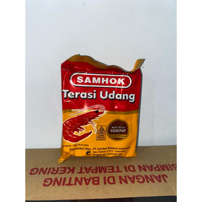

SAMHOK - Terasi udang asli medan 1 pack isi 20pcs