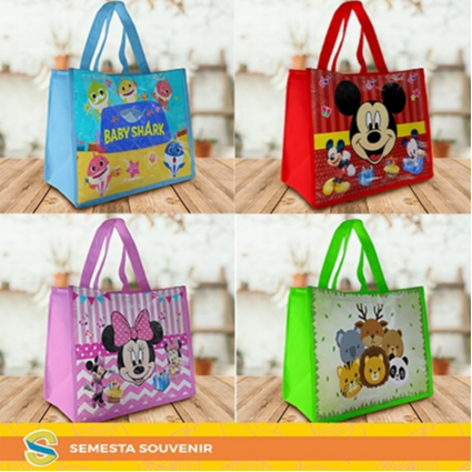 

Goodie Bag Landscape BISA BELI SATUAN / Tas Ultah Ready Stok / Tas Ulang Tahun 75gsm tebal