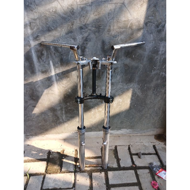 pnp honda ori sok shockbreaker sokbeker ninja rr original + stang rgr original as mulus pnp honda cb