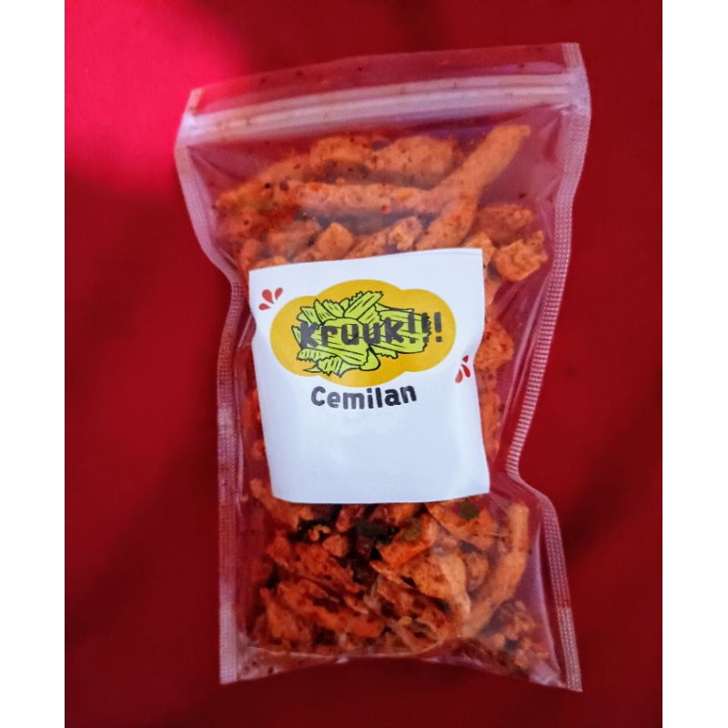 

Basreng daun jeruk pedas 115 gr