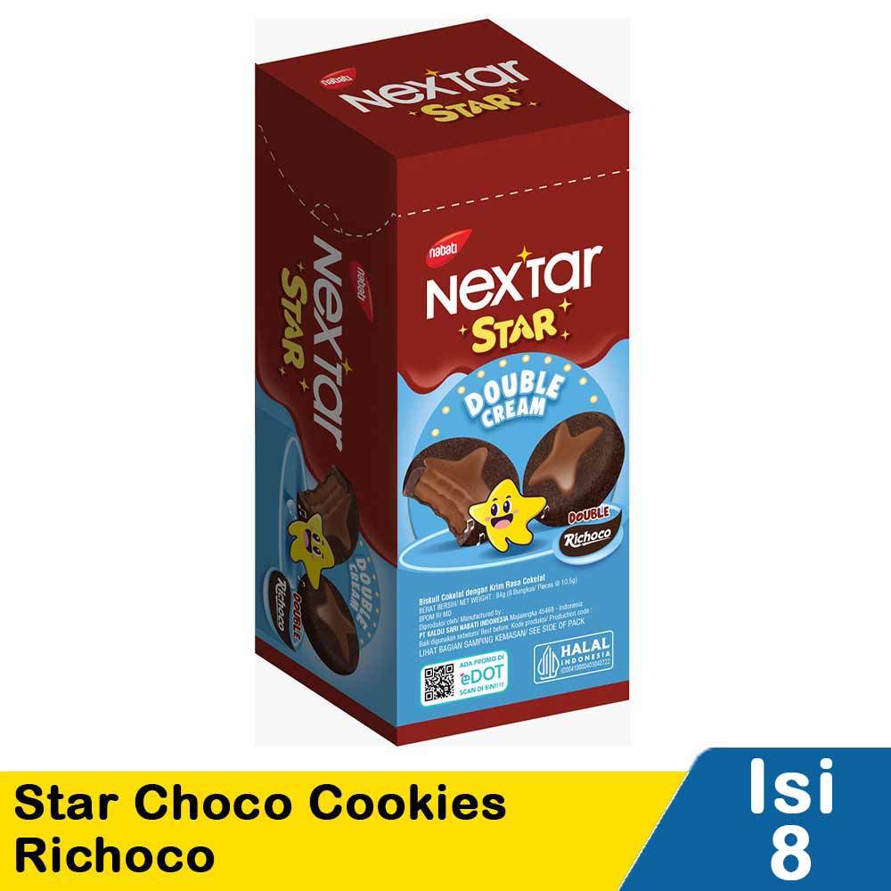 

Nextar Star Choco Cookies Richoco 8X10.5G