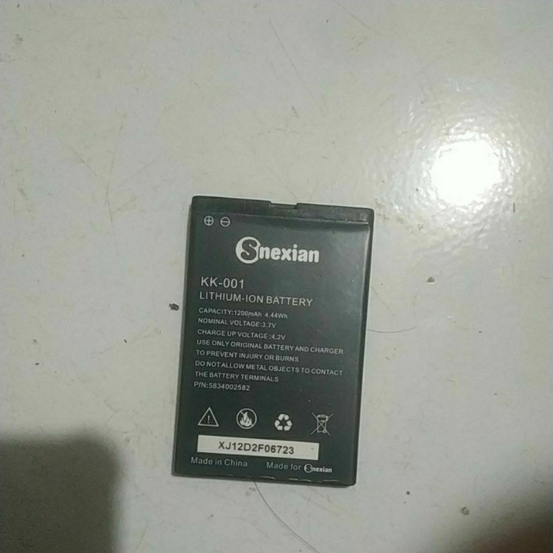 baterai bekas Nexian model bp4L