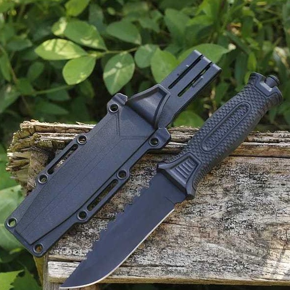 PISAU COLUMBIA P1323 SURVIVAL KIT BUSHCRAFT HUNTING BERBURU CAMPING UNG  PISAU SELAM COLUMBIA P1323 