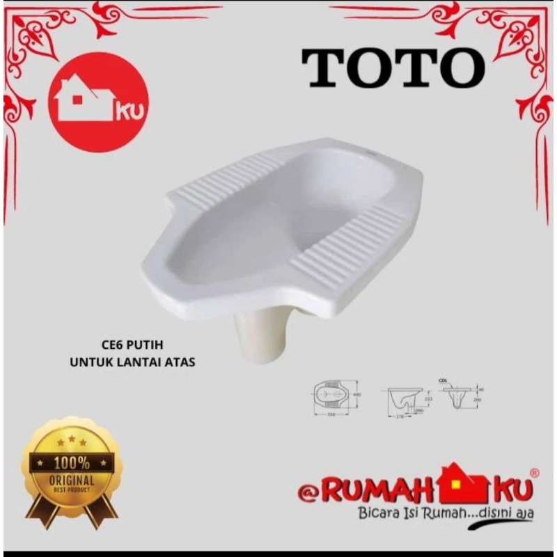 KLOSET JONGKOK TOTO CE6
