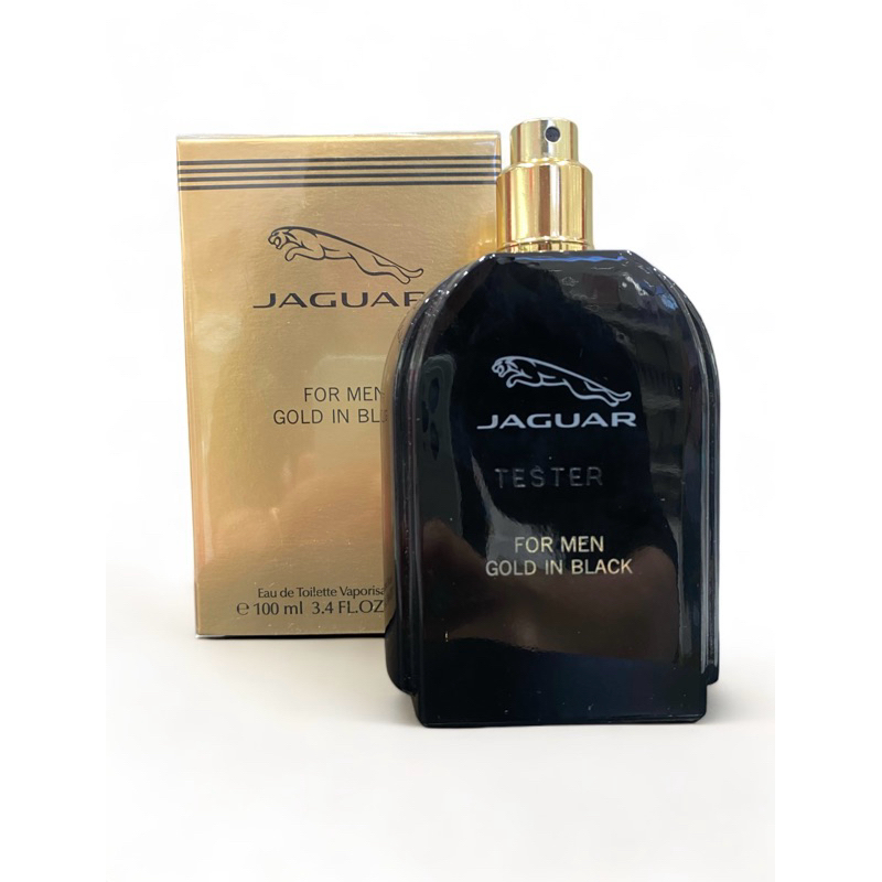 PARFUM JAGUAR FOR MAN GOLD IN BLACK original