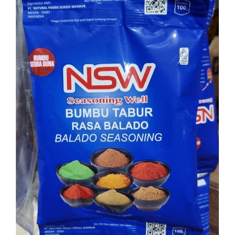 

NSW Bumbu Tabur Balado 100 gram