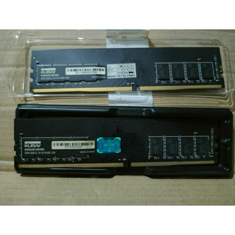 RAM DDR4 X 2 KLEVV