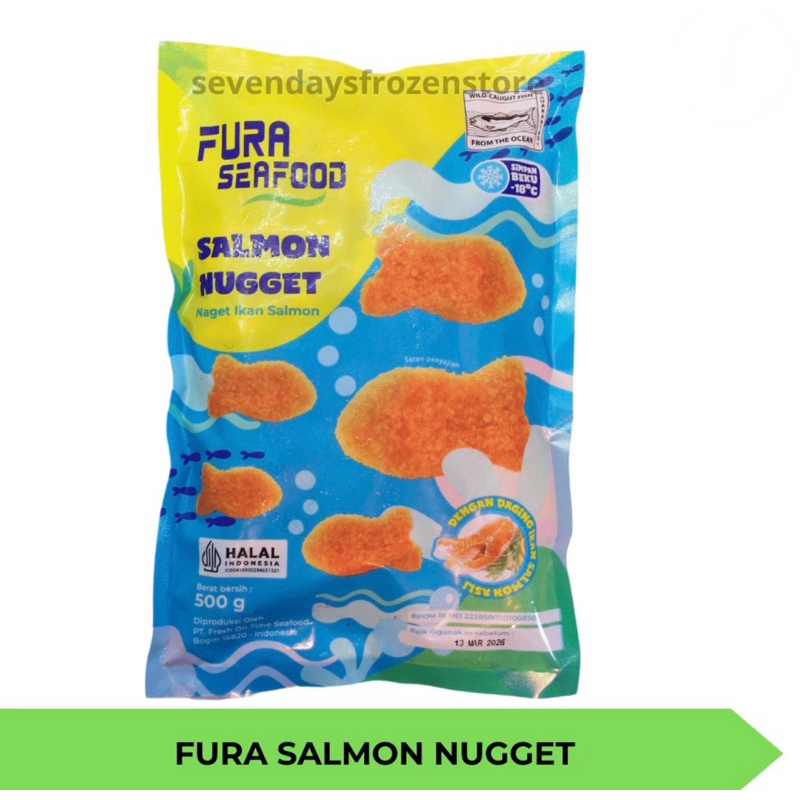 

FURA Salmon Nuget 500 Gram