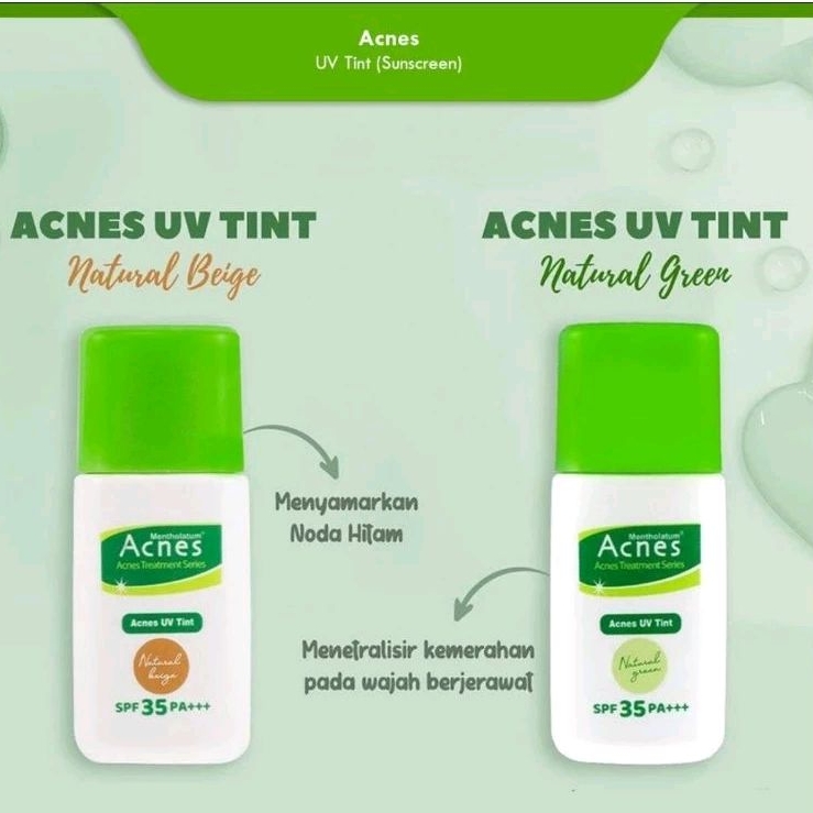 Acnes Sunscreen - Acnes UV Tint SPF 35 PA+++ Sunscreen 30gr - Sunblock - Sunscreen Acnes - Sunscreen