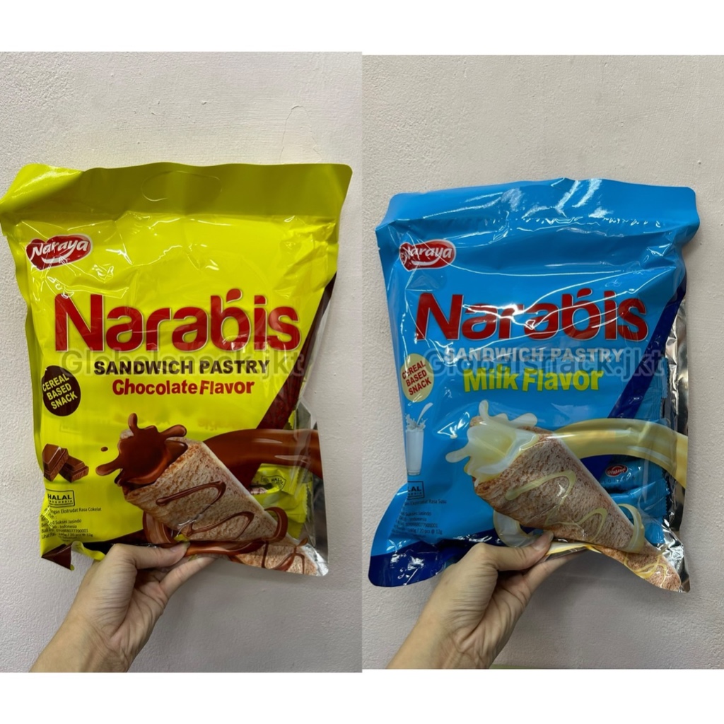 

[240GR BAG] NARABIS SANDWICH PASTRY CHOCOLATE / MILK