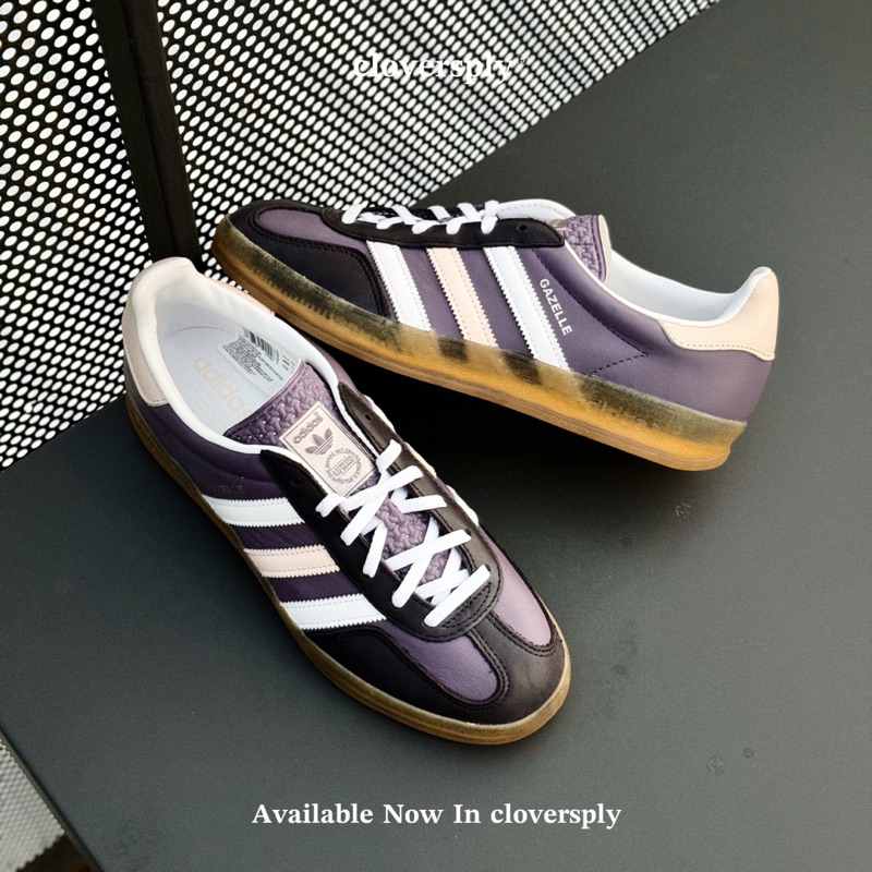 ADIDAS ORIGINALS GAZELLE INDOOR W ‘SHADOW PURPLE’