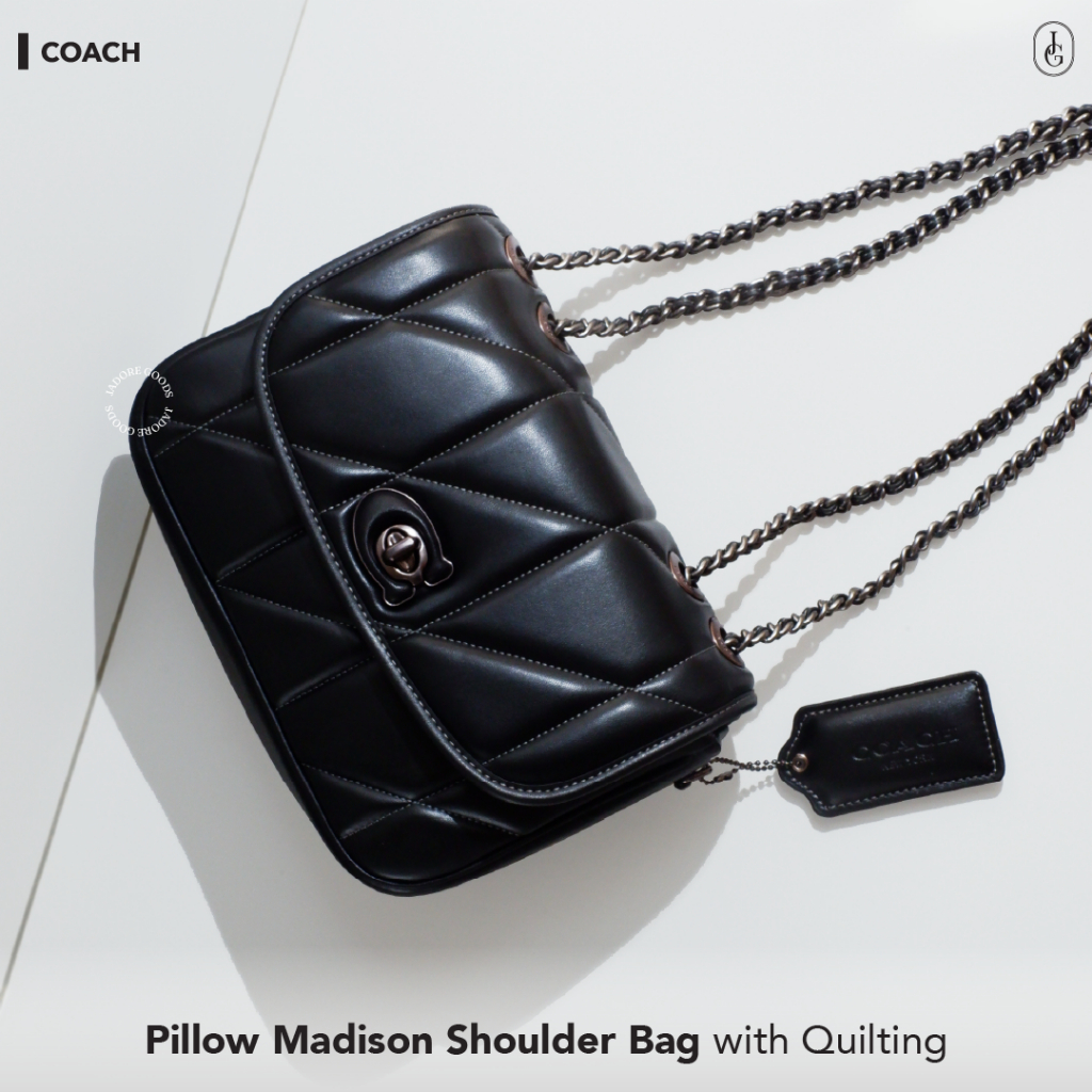 Coach Pillow Madison Shoulder Bag with Quilting