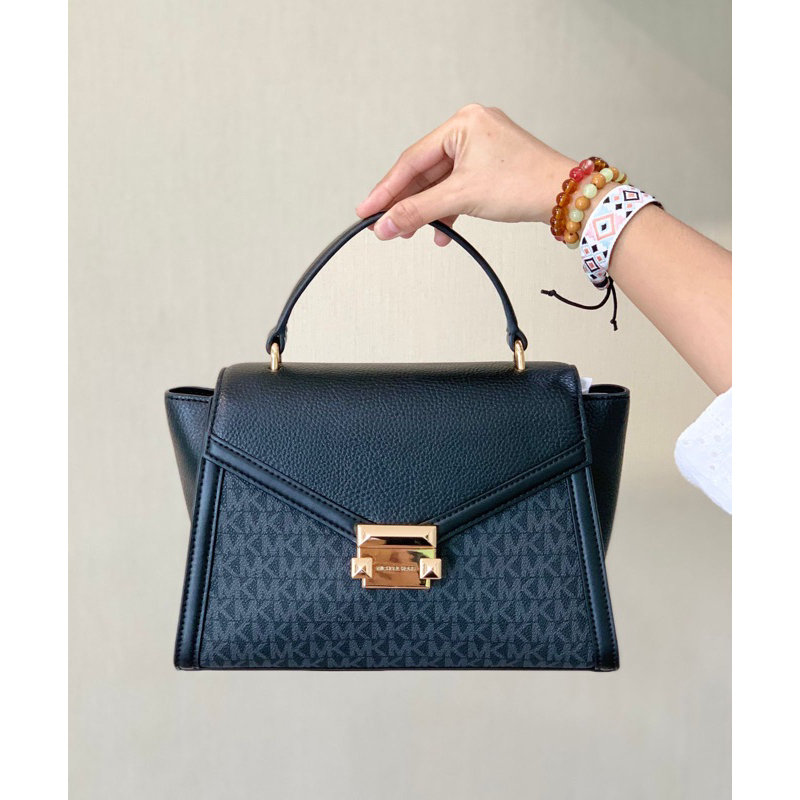 Mk whitney satchel black