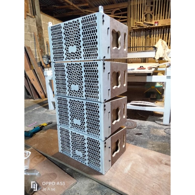 Box line array 6 in singel Twitter 1 box