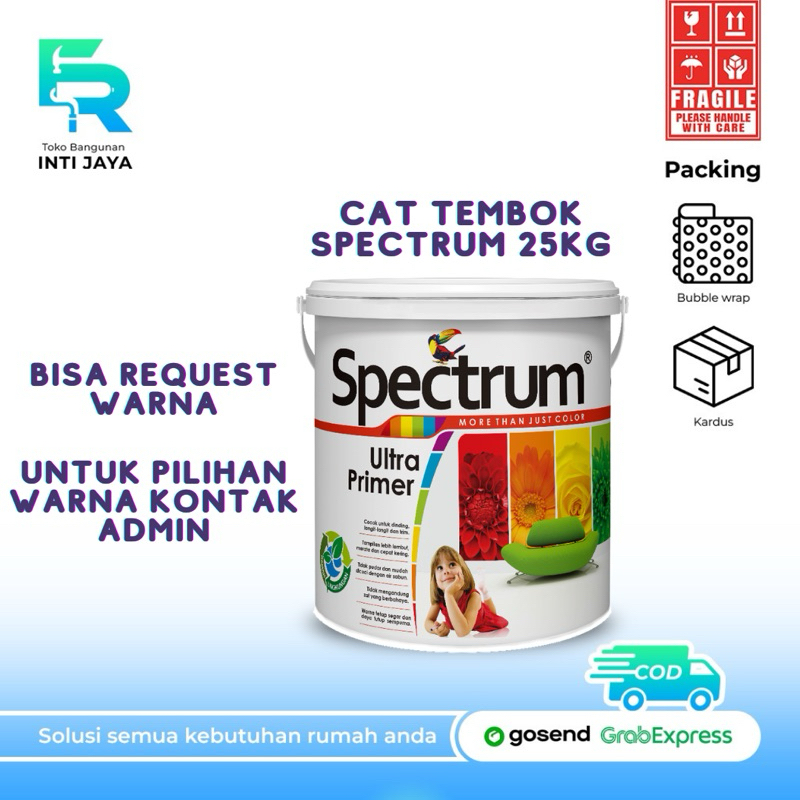 Spectrum Cat Tembok Exterior & Interior 25KG