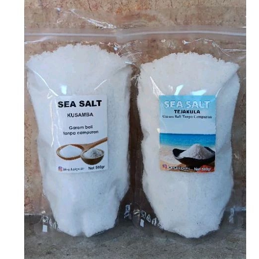 

500g Sea salt bali Kusamba dan Tejakula