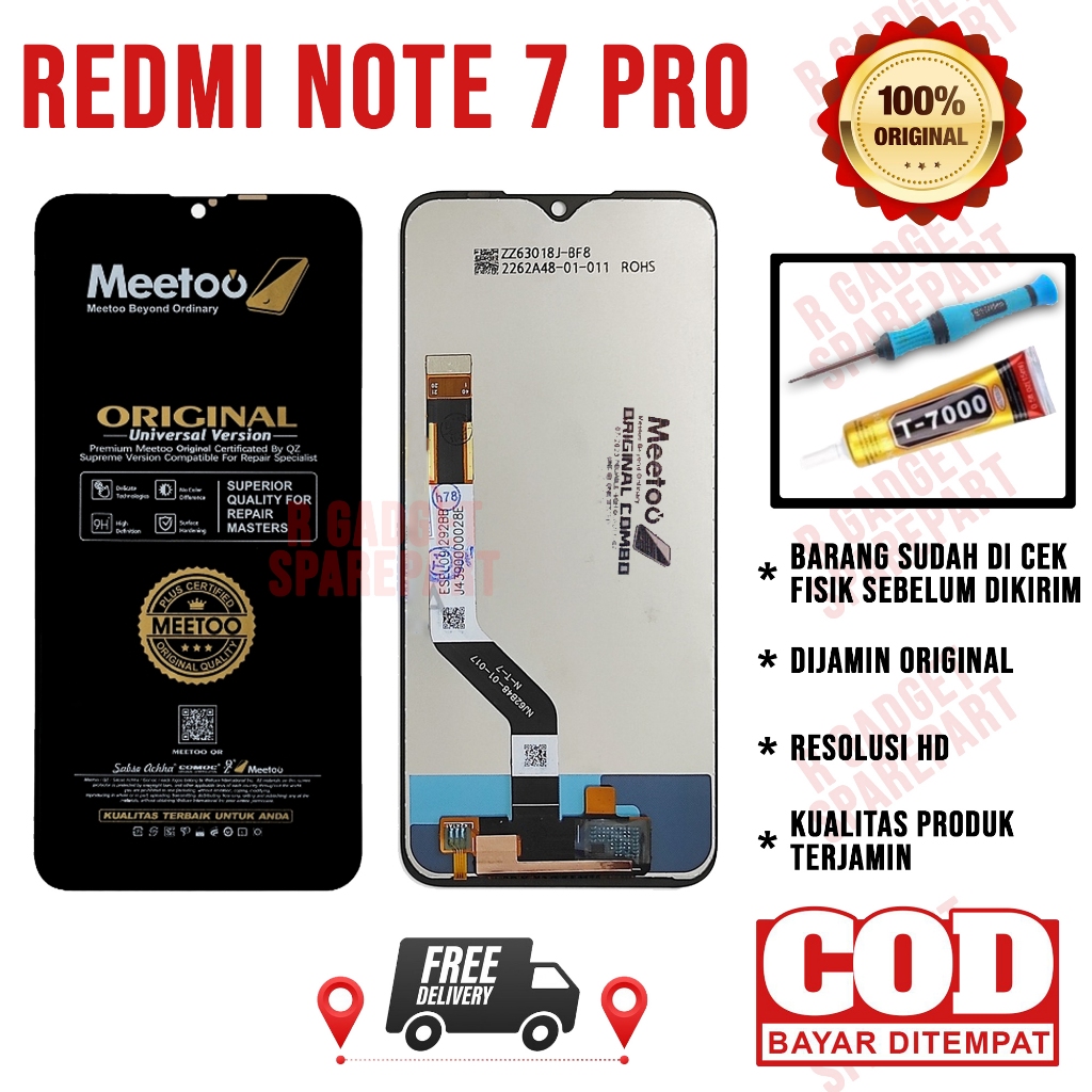 Lcd Redmi Note 7 PRO Original OEM Quality Lcd Touchscreen Xiaomi Redmi Note 7 PRO Fullset