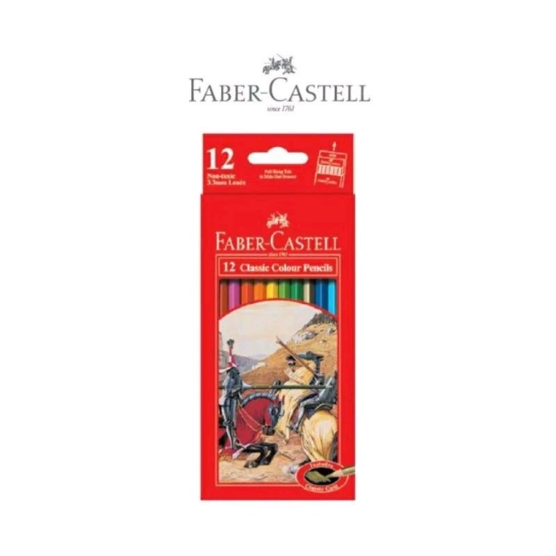 

Pensil 12 Warna Panjang Faber Castell 115852 Classic Colour Pencils
