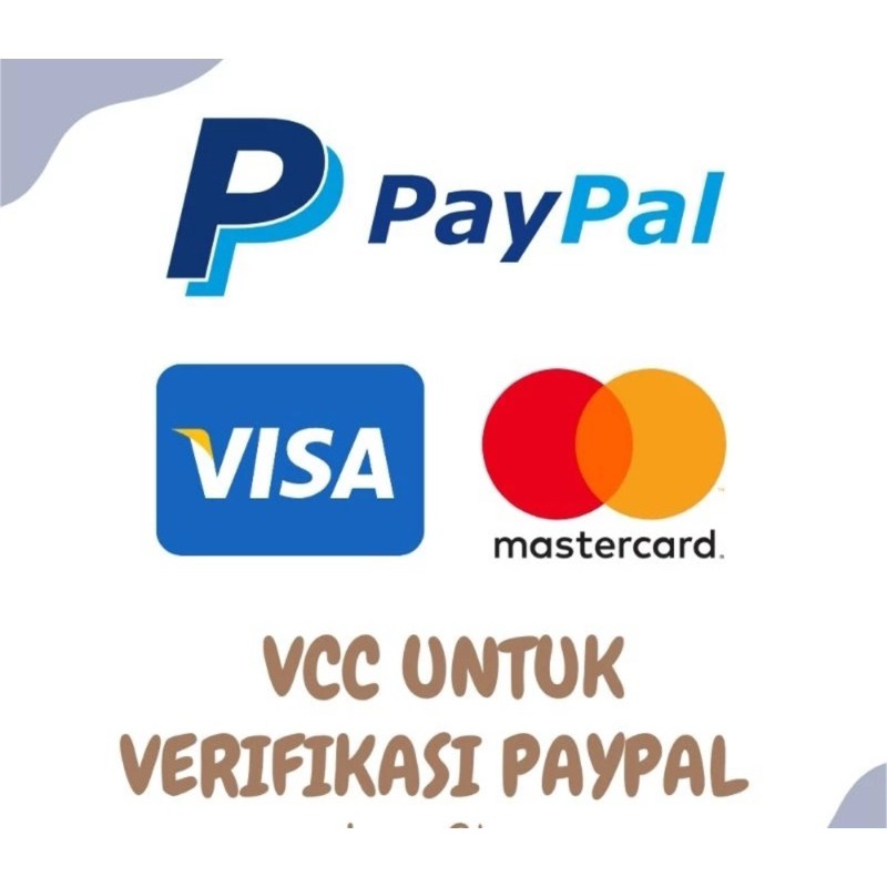 vcc paypal 2 tahun master card