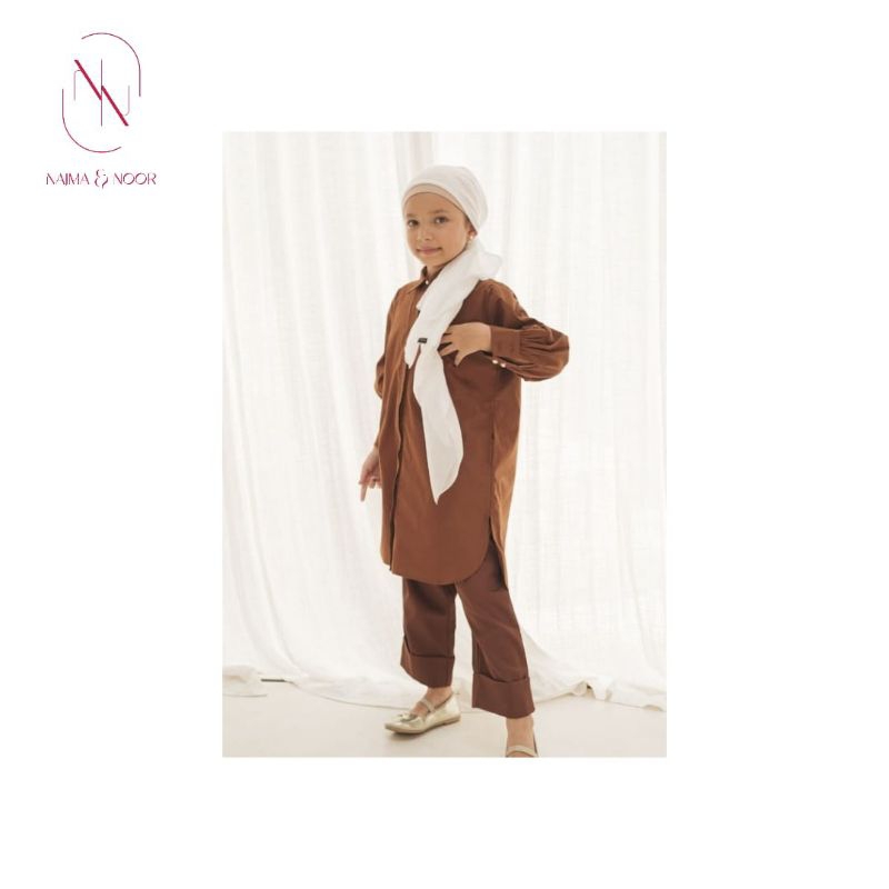 Najma & Noor Samaya Dress Brown