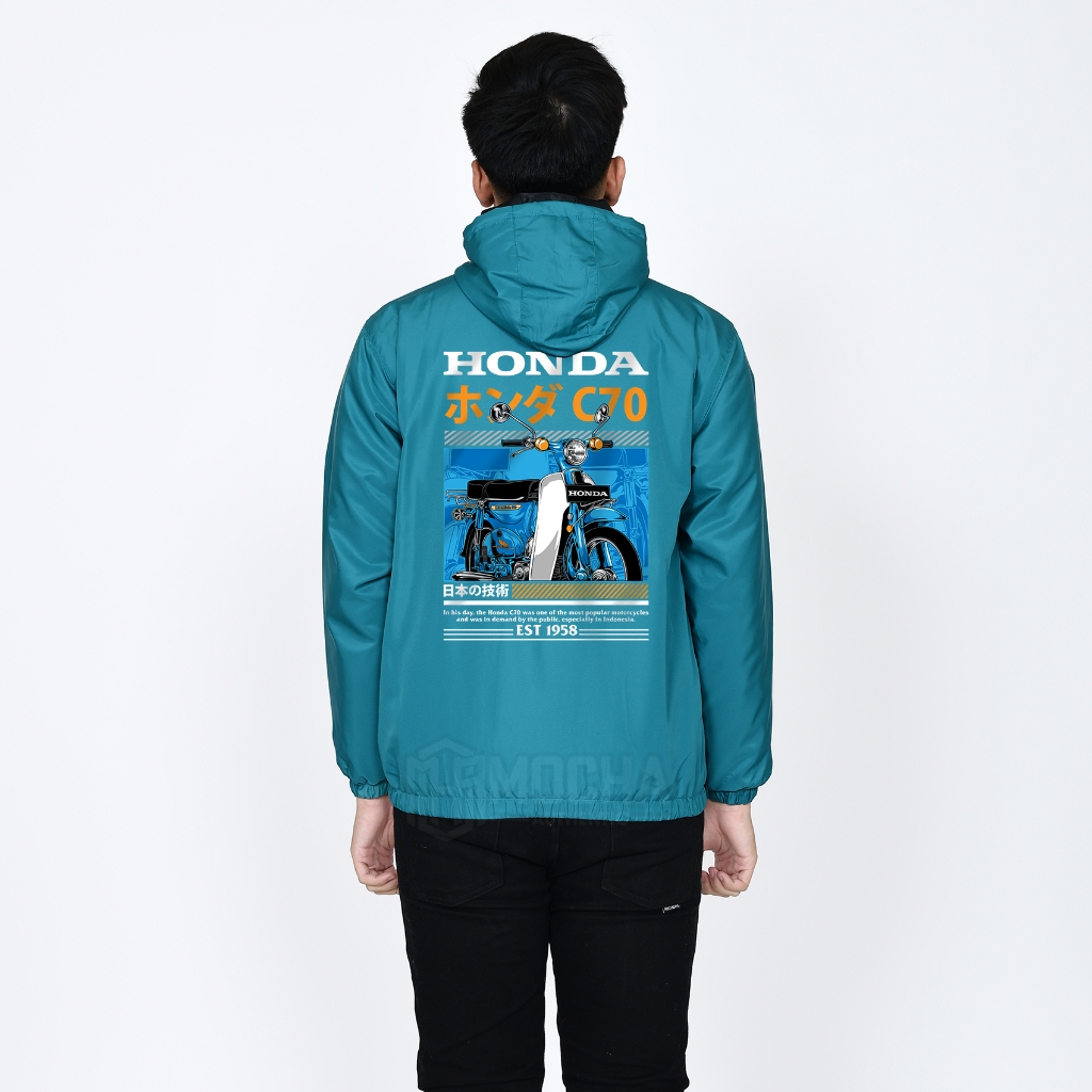 JAKET KLUB MOTOR HONDA C70 CLASSIC