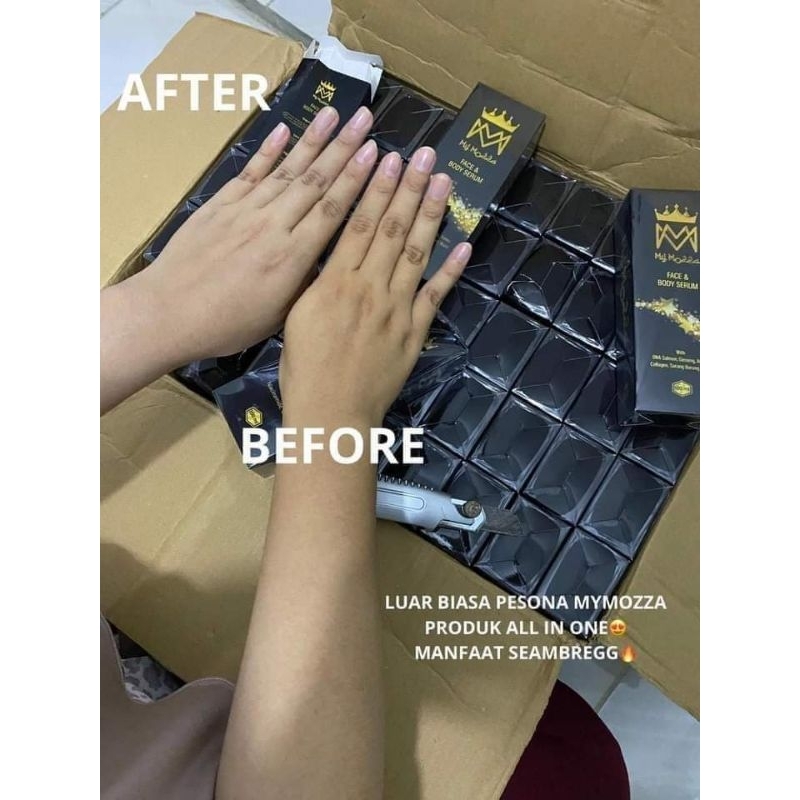 Face Body Serum My Mozza Premium Harga Rp 85.000 Berat 100ml